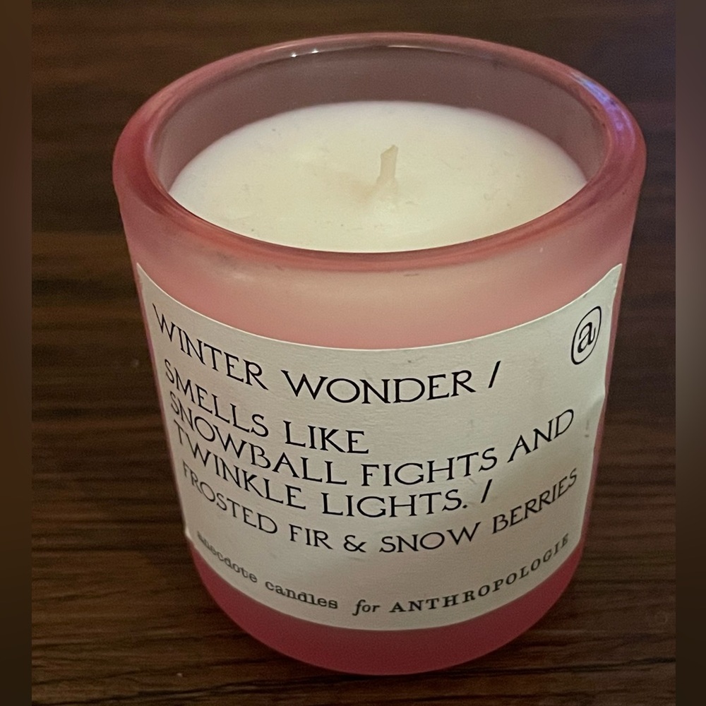 Anecdote Candles For Anthropologie Winter Wonder Frosted For Snow Berries